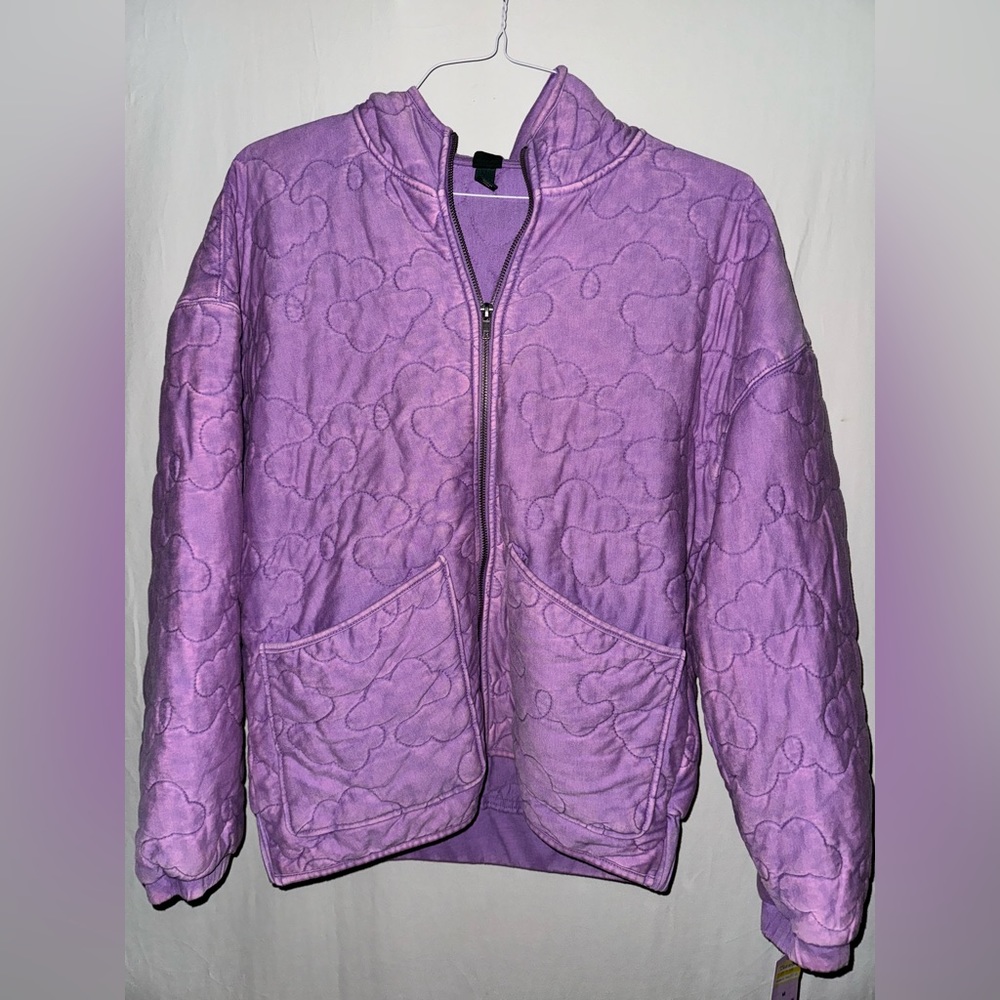 NWT NEW Target Quilted-Cloud Purple Jacket